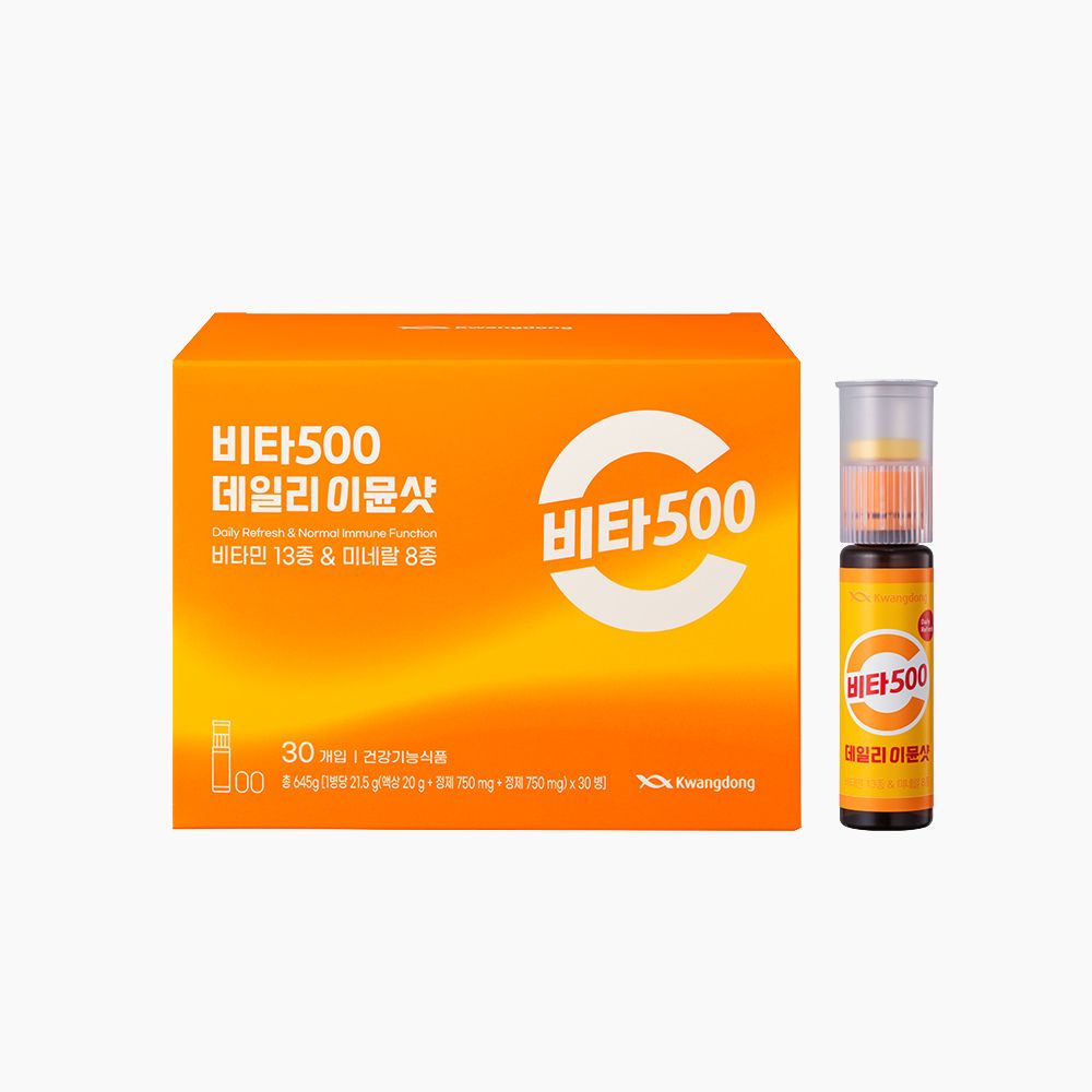비타500 데일리 이뮨샷 30일분, 3개