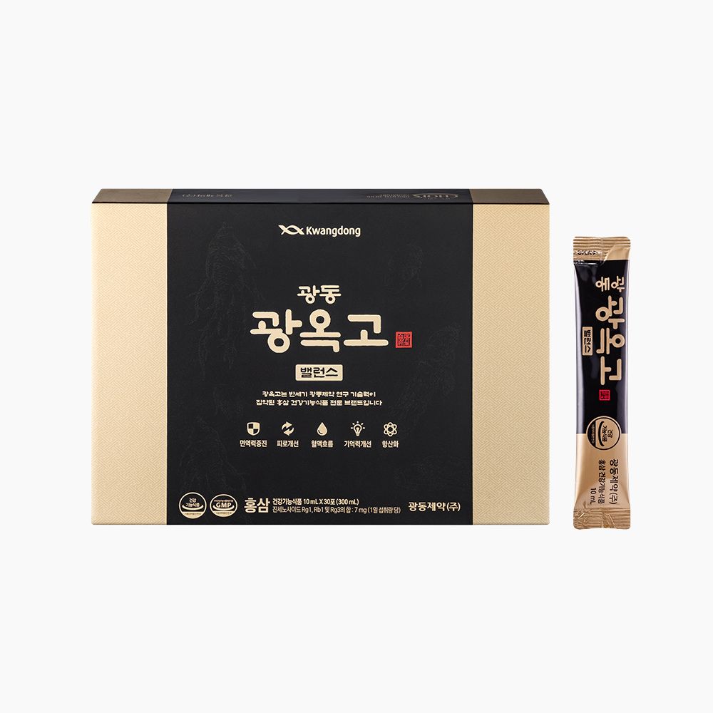 광동 광옥고 밸런스 30일분(홍삼), 3개