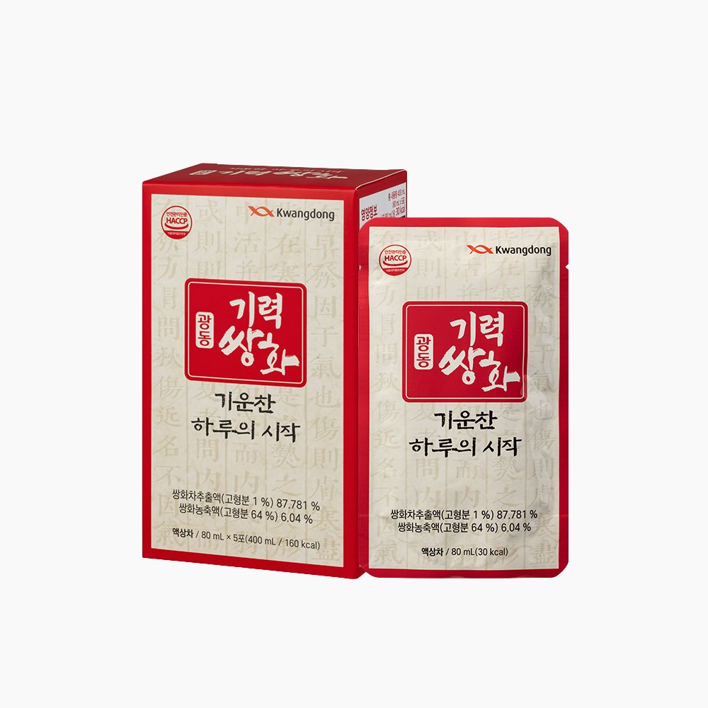 광동 기력쌍화 5일분, 3개